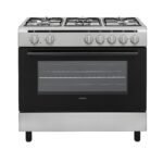 Showmodel!! Proff FSGE-9060-HX RVS gasfornuis 90cm Met Heteluchtoven