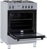 Fitelli FG6001RVS Gasfornuis RVS grijs 60CM - Afbeelding 2