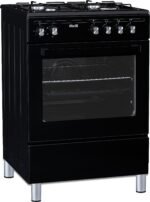 B-keus!! Fitelli FG6001ZW Gasfornuis 60CM zwart - Afbeelding 4