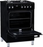 B-keus!! Fitelli FG6001ZW Gasfornuis 60CM zwart - Afbeelding 5