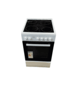 Tweedehands!!Fitelli FK5001WIT keramisch Vrijstaand fornuis WIT 50CM BREED - Afbeelding 2