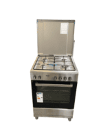 B-keus!!Fitelli FG6001RVS Gasfornuis RVS grijs 60CM - Afbeelding 2
