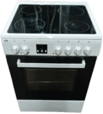 Gebruikte ETNA FKV760WIT keramisch fornuis met 4 zones, wit 60cm - Afbeelding 3
