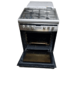 Inventum VFG6034WGRVS- Vrijstaand gasfornuis - Elektrische oven - 4 kookzones - 60 cm - RVS - Afbeelding 4
