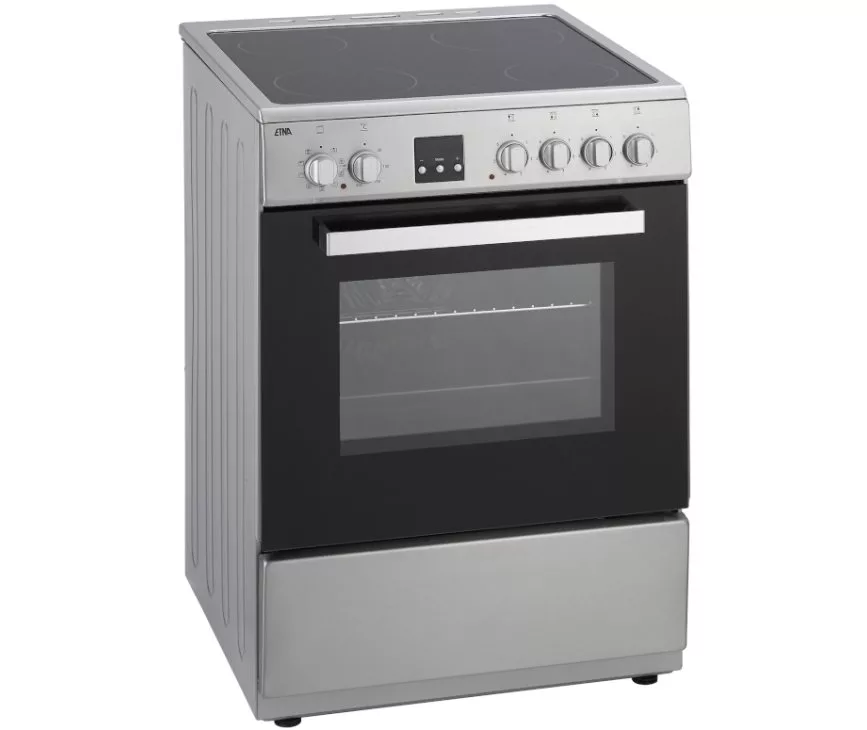 etna-FKV761RVS_1-jpg.webp Etna FKV760RVS Keramisch Fornuis met 4 zones RVS - Afbeelding 1