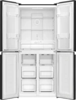 Aanbieding!! Fitelli KV404ISIL1 Amerikaanse koelkast Grijs 4 deurs - Afbeelding 3