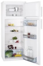 gebruikte AEG S72300DSW1 AEG koel/vries combinatie 140cm wit, 184+44L, - Afbeelding 2