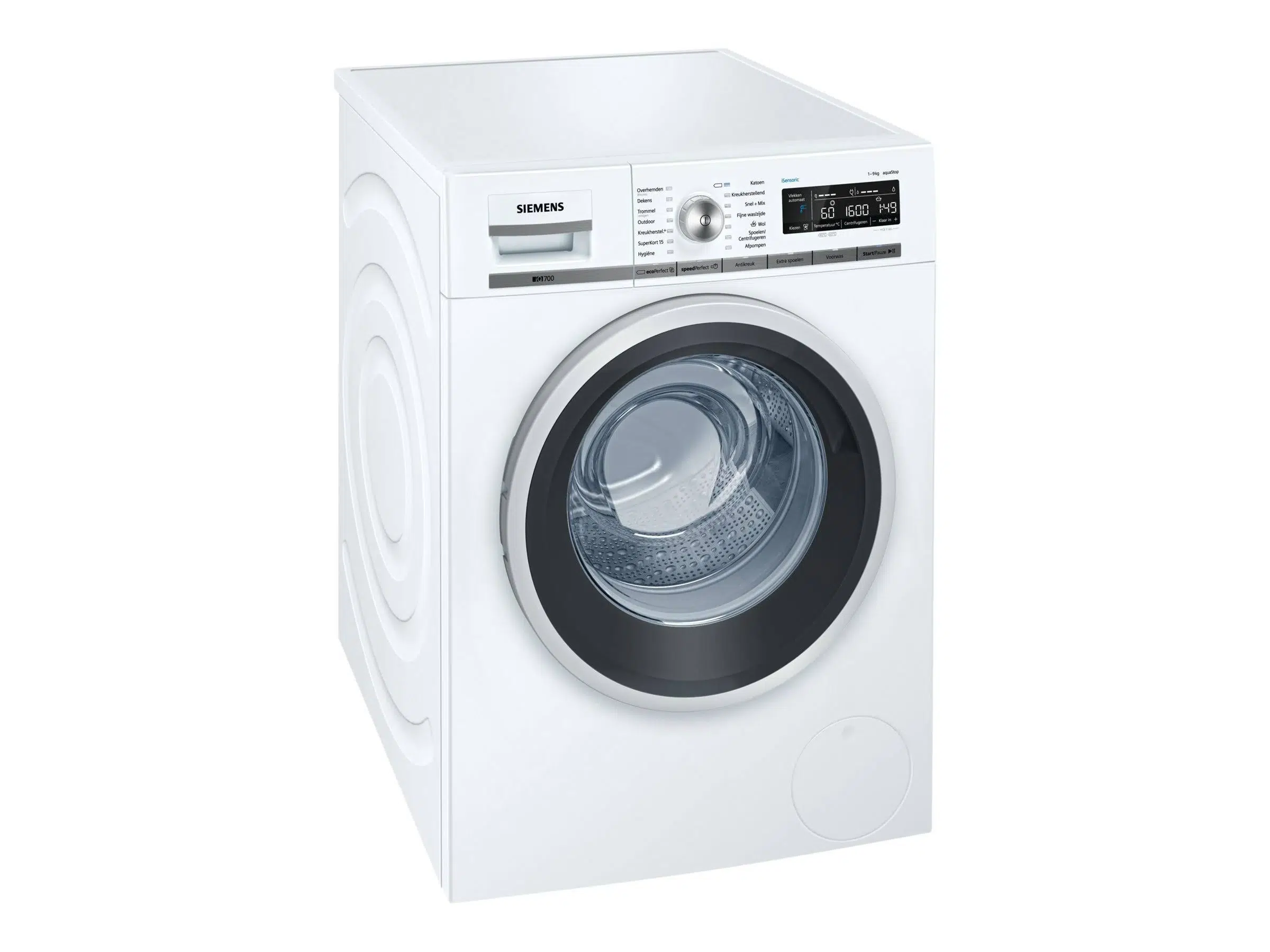 shopping-10.webp Siemens WM16W890NL Vrijstaand Voorbelading 9kg 1600RPM A+++-30% Wit wasmachine - Afbeelding 1