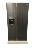Fitelli KV520IZW Amerikaanse koelkast zwart rvs 90 cm breed met ijs en waterdispenser - Afbeelding 3