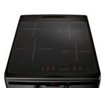 Inventum VFI5042ZWA - Vrijstaand inductie fornuis - Elektrische oven - 4 kookzones - 50 cm - 65 liter - Zwart - Afbeelding 3