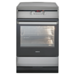 Inventum VFI6042RVS - Vrijstaand inductie fornuis - Elektrische oven - 4 kookzones - 60 cm - 65 liter - RVS/Zwart