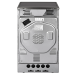 Inventum VFI6042RVS - Vrijstaand inductie fornuis - Elektrische oven - 4 kookzones - 60 cm - 65 liter - RVS/Zwart - Afbeelding 7