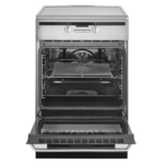 Inventum VFI6042RVS - Vrijstaand inductie fornuis - Elektrische oven - 4 kookzones - 60 cm - 65 liter - RVS/Zwart - Afbeelding 10