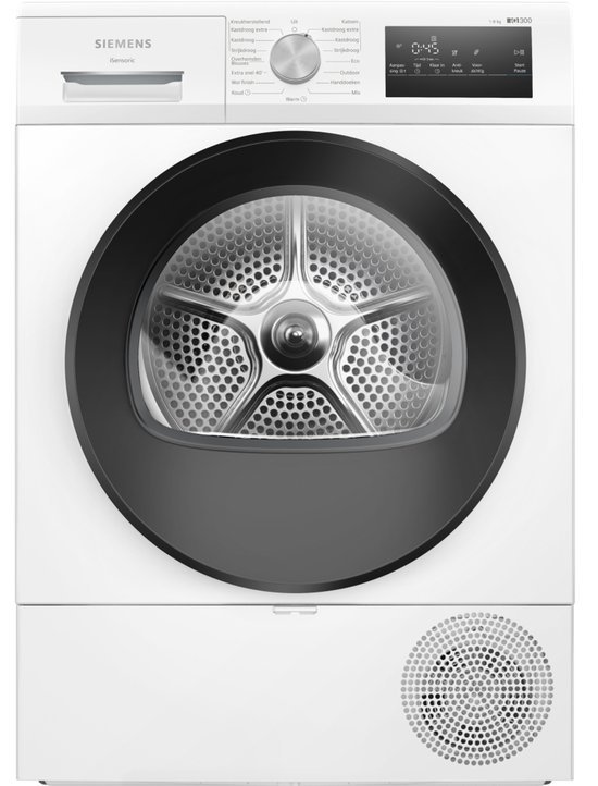 550x722 Siemens WT45H20SNL Warmtepompdroger 8 kg - Afbeelding 1