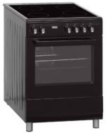 Fitelli FK6001ZW Keramisch Vrijstaand Fornuis Zwart 60CM - Afbeelding 2