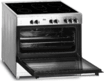 Nieuw!! Fitelli FK9001RVS keramisch Vrijstaand fornuis RVS 90CM breed met heteluchtoven - Afbeelding 4