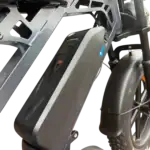 Fatbike V20 PRO – E-Fatbike incl. Voorslot + Achterzitje + Voorrek – Donker Grijs - Afbeelding 16