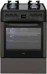 BEKO CSM62321GA Gas Fornuis Zwart 60 cm breed