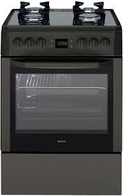 download (3) BEKO CSM62321GA Gas Fornuis Zwart 60 cm breed - Afbeelding 1