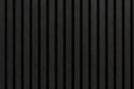 Akoestisch Wandpaneel Black Oak – 2600 x 600 x 16 mm – Houtlook Lattenwand met Zwart Vilt