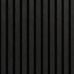 Akoestisch Wandpaneel Black Oak – 2600 x 600 x 16 mm – Houtlook Lattenwand met Zwart Vilt