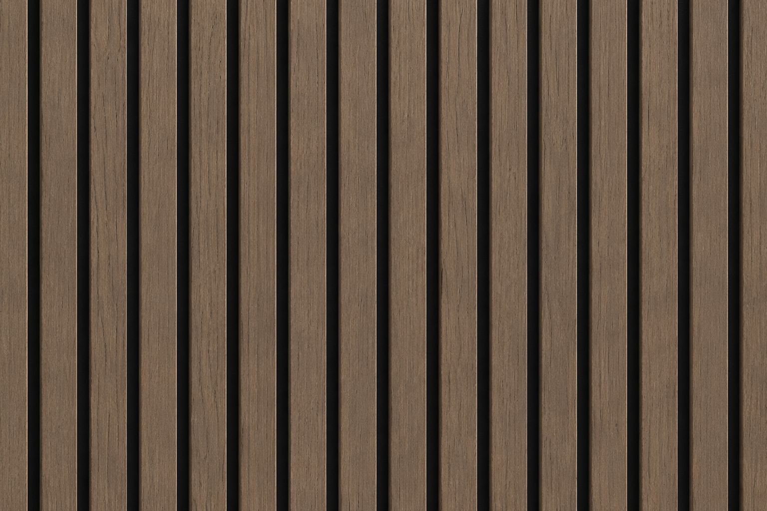 WhatsApp Image 2026-05-09 at 13.13.42 Akoestisch Wandpaneel Walnut JK – 2600 x 600 x 16 mm – Houtlook Lattenwand met Zwart Vilt - Afbeelding 1