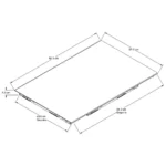 Whirlpool WPIWIXP6JBL Inductiekookplaat – 86 cm – 10 Kookzones – Zwart Glaskeramiek – Inbouwmodel - Afbeelding 11
