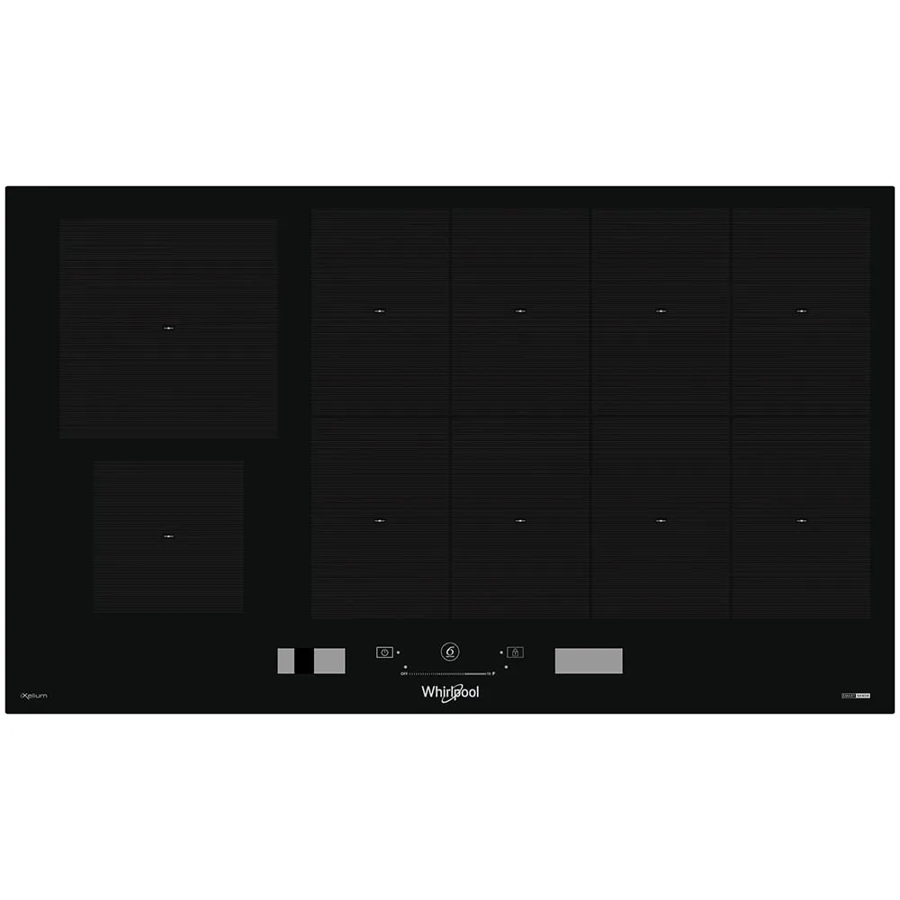 image-e88a657eb24a44a7b782a712e7c7919d Whirlpool WPIWIXP6JBL Inductiekookplaat – 86 cm – 10 Kookzones – Zwart Glaskeramiek – Inbouwmodel - Afbeelding 1