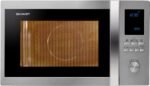 Sharp R982STWE Combi-Magnetron – 42L – 1000W – Hetelucht & Grill – RVS/Zwart - Afbeelding 2