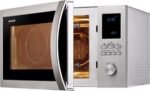 Sharp R982STWE Combi-Magnetron – 42L – 1000W – Hetelucht & Grill – RVS/Zwart - Afbeelding 3