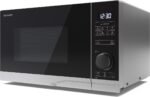 Sharp YCPS234AES Vrijstaande Solo Magnetron – 23L – 900W – Zilver/Zwart - Afbeelding 5