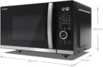 Sharp YCQC254AEB Flatbed Combi-Magnetron – 25L – 900W – Grill & Hetelucht – Zwart - Afbeelding 6