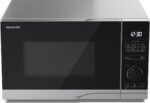 Sharp YCPS234AES Vrijstaande Solo Magnetron – 23L – 900W – Zilver/Zwart - Afbeelding 2