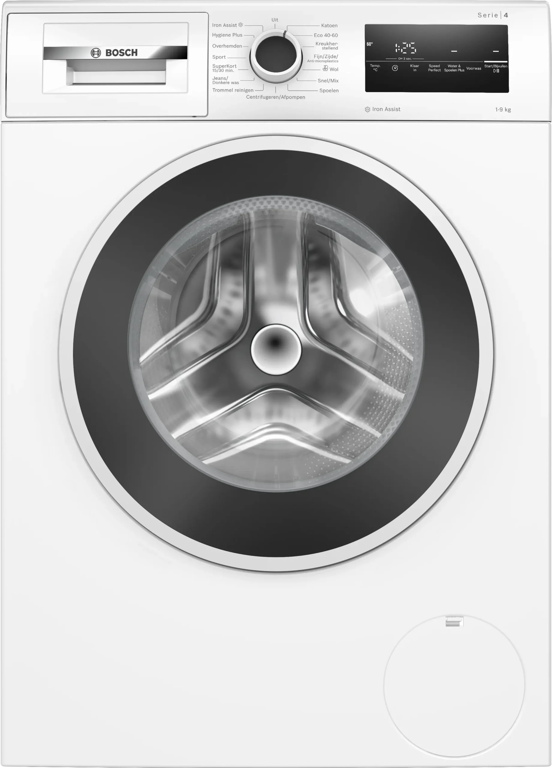 26214404_WAN2827TNL_STP_def Bosch WAN2827TNL Wasmachine 9 kg 1400 Toeren Energieklasse A - Afbeelding 1