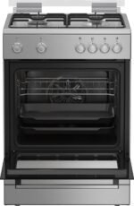 Beko FBM6202XNL AeroPerfect – Vrijstaand Gasfornuis – 60 cm – 4 Gasbranders – Multifunctionele Elektrische Oven – Inox – 66L – Energieklasse A - Afbeelding 6