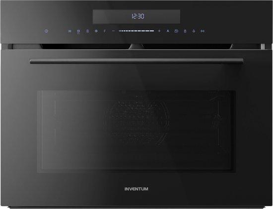 550x420 Inventum IMC4535GT - Inbouw combi-oven - Hetelucht - Magnetron - Grill - 50 liter - 45 cm hoog - Tot 250 graden - Zwart - Afbeelding 1