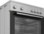 Beko FBM6202XNL AeroPerfect – Vrijstaand Gasfornuis – 60 cm – 4 Gasbranders – Multifunctionele Elektrische Oven – Inox – 66L – Energieklasse A - Afbeelding 5