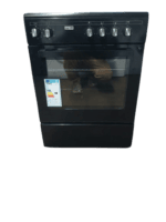 Fitelli FK6001ZW keramisch Vrijstaand fornuis Zwart 60CM BREED met heteluchtoven - Afbeelding 3