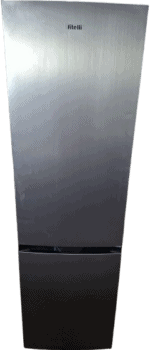 B-keus!! Fitelli KV253INOX1 Koel-vriescombinatie – 180 cm Hoog, 253 Liter, No Frost, INOX - Afbeelding 2