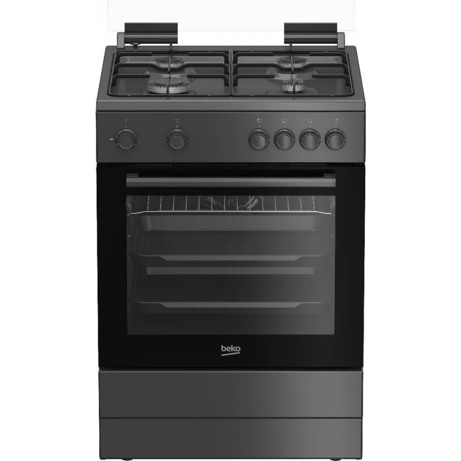 beko-fbm6202a-nl-comfort-1-900x900 Beko FBM6202ANL AeroPerfect – Vrijstaand Gasfornuis – 60 cm – 4 Gasbranders – Multifunctionele Elektrische Oven – ZWART – 66L – Energieklasse A - Afbeelding 1