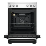 Ariston AS68V8KHX Vrijstaand Keramisch Fornuis – 60 cm – RVS – Heteluchtoven met Grill - Afbeelding 2