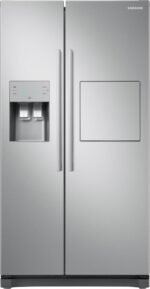 Gebruikte Samsung RS50N3903SA/EF - Amerikaanse koelkast - Zilver met ijsdispencer en mini bar