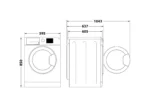 Outlet!! Hotpoint/Ariston NBB 8258 WDV IL Wasmachine 8 kg - Afbeelding 12