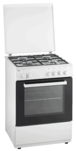 ETNA FGV160WIT Vrijstaand Gas-Elektro Fornuis Wit 60cm