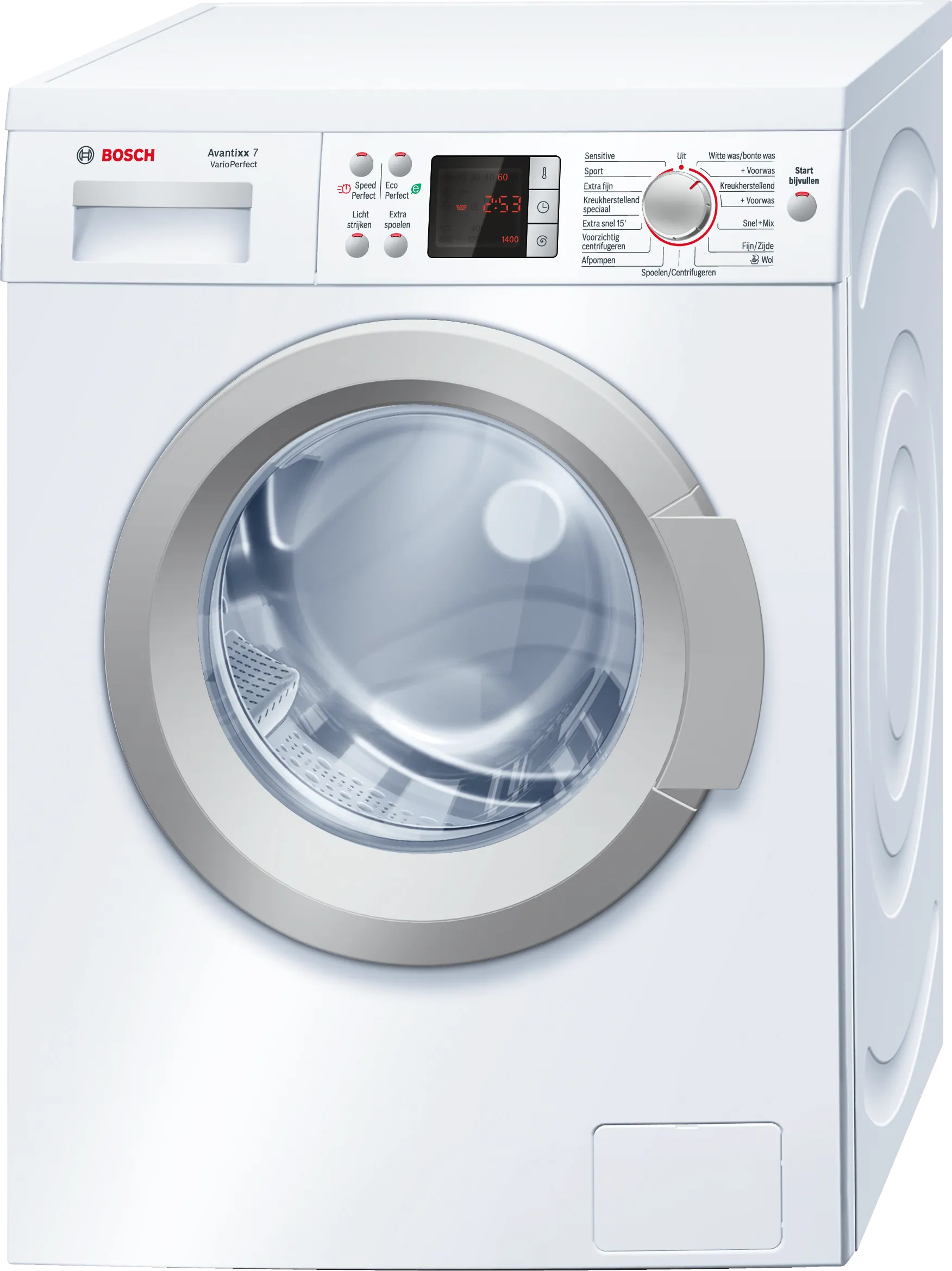 MCSA047495_WAQ28460NL_def Bosch WAQ28460NL Wasmachine 7kg 1400toeren - Afbeelding 1
