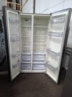 Exquisit SBS 550-4 A+ - Amerikaanse koelkast - Inox - Afbeelding 3