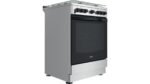 Indesit IS67G4PHX/E Vrijstaande gasfornuis grijs, roestvrij staal A - Afbeelding 2