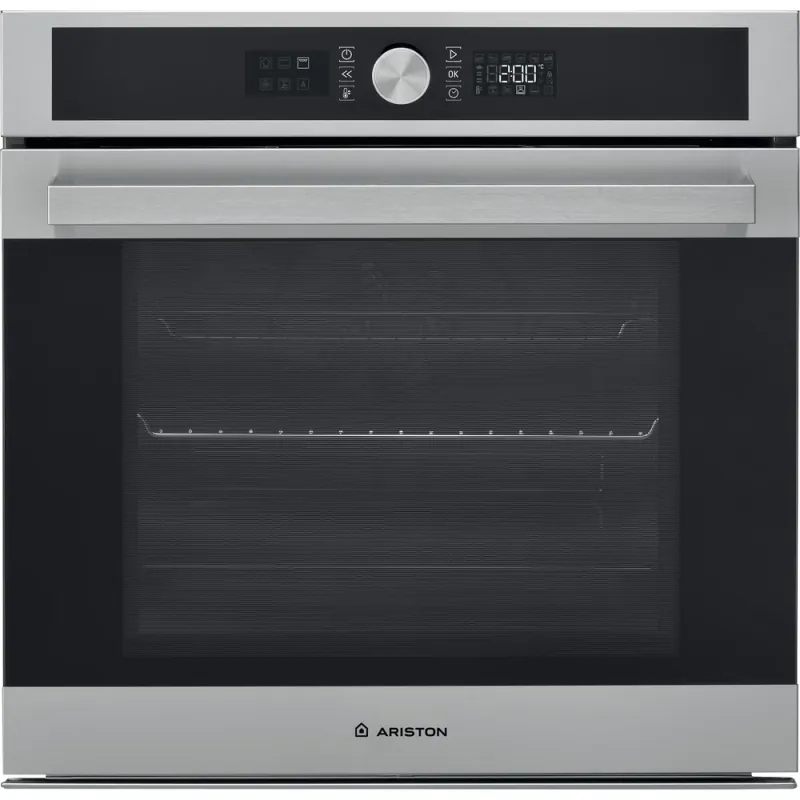 ariston-built-in-electric-oven-60-cm-71-liter-with-fan-digital-stainless-steel-fi5851cixa Ariston FI5851CIXA Inbouw Elektrische Oven 60 cm 71 Liter Met Ventilator Digitaal Roestvrij Staal - Afbeelding 1