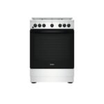 Indesit IS67G4PHX/E Vrijstaande gasfornuis grijs, roestvrij staal A