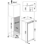 Outlet!! Bauknecht KVEE 31602 -inbouw koelkast met vriesvak - Afbeelding 3